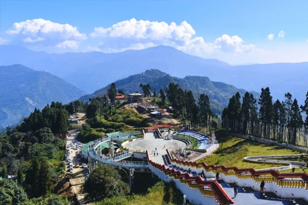 Pelling Kanchenjunga mountain view